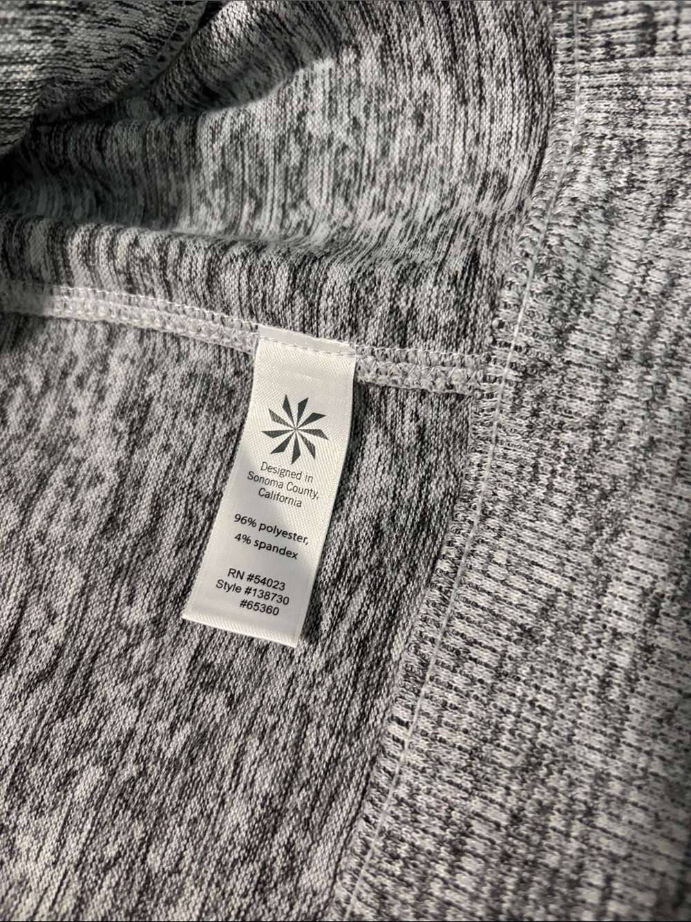 Athleta Full Zip Hoodie size 2X - Picture 3 of 4